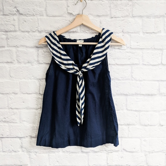 Anthropologie Tops - Anthropologie Odille Sailing Stripes Top